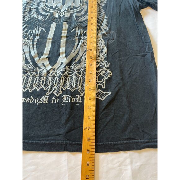 Vintage Southpole Logo Shirt Size XL Authentic Black & White Graphic Streetwear - Picture 7 of 7